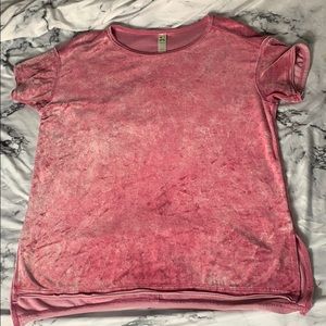 Pink Velvet t-shirt.